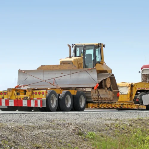 heavy equipment towing